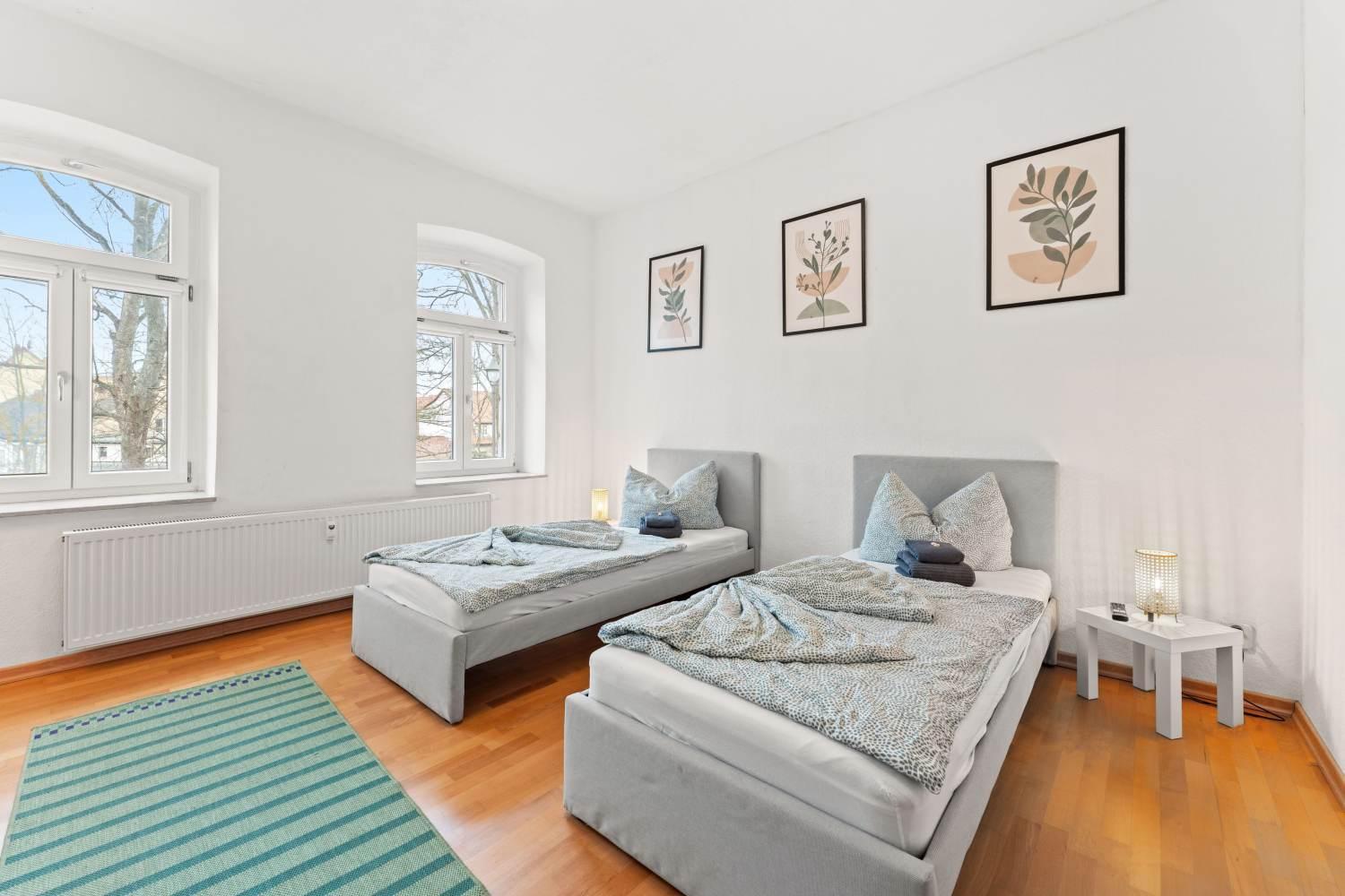 Nice Apartment With Balcony Apolda Bagian luar foto
