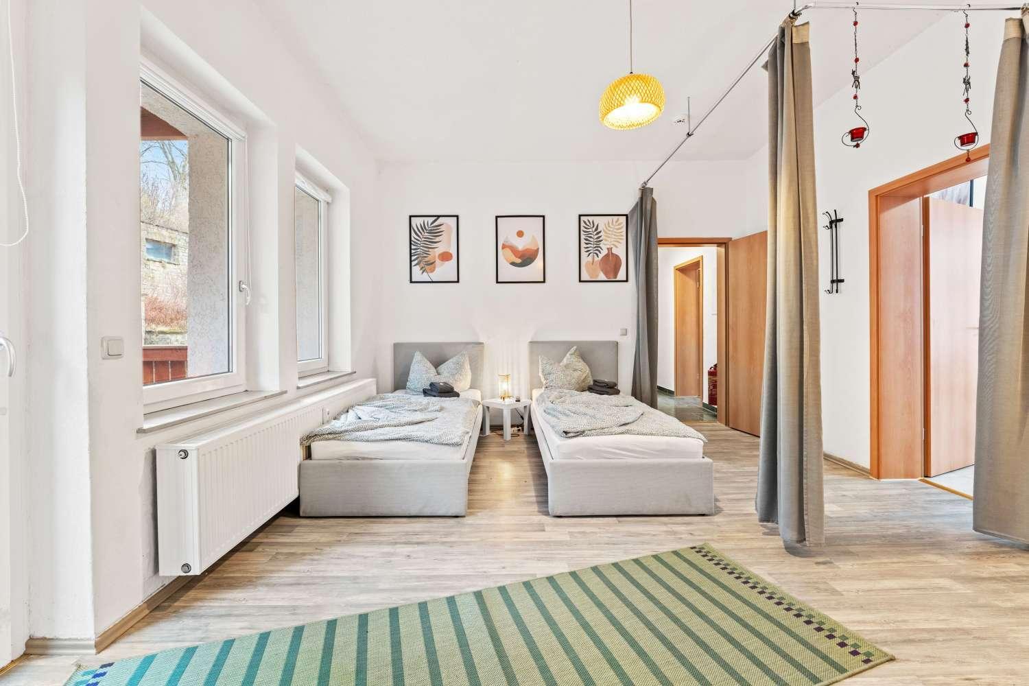 Nice Apartment With Balcony Apolda Bagian luar foto