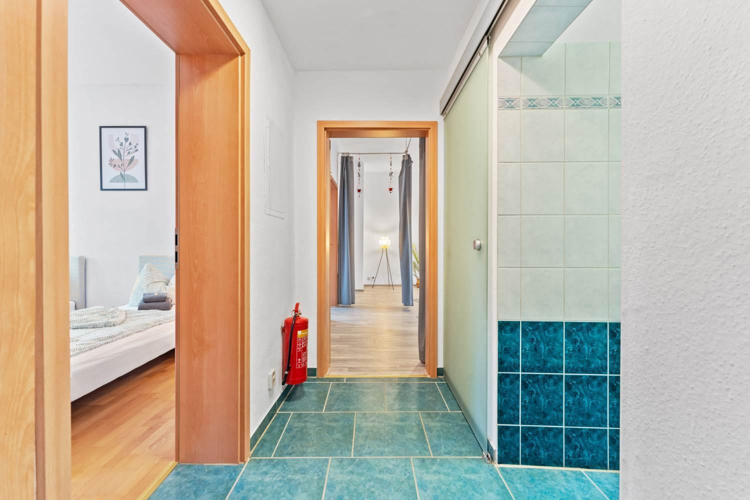 Nice Apartment With Balcony Apolda Bagian luar foto
