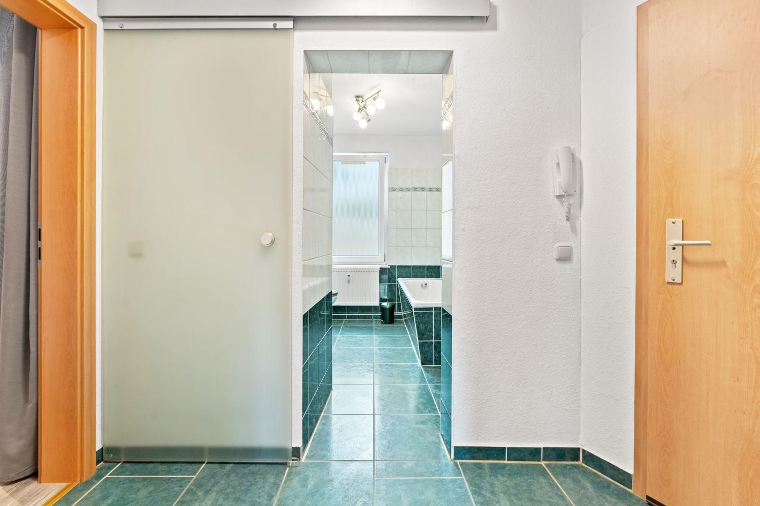 Nice Apartment With Balcony Apolda Bagian luar foto